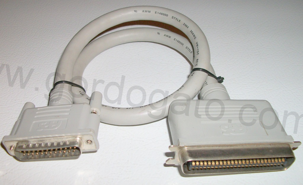 APS Centronics to DB-25 DB25 SCSI Device Drive Cable 2'