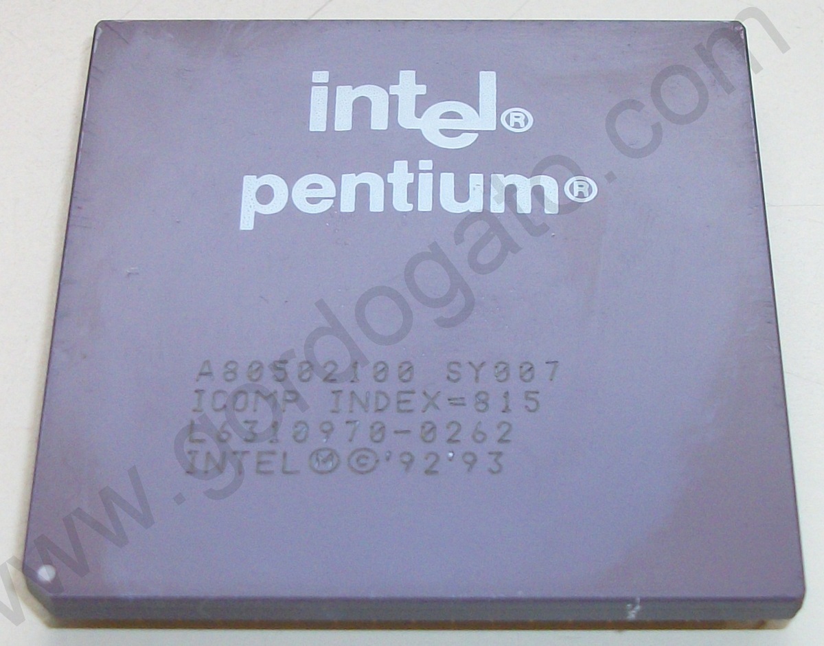 Intel Pentium 100MHz CPU Processor A80502100