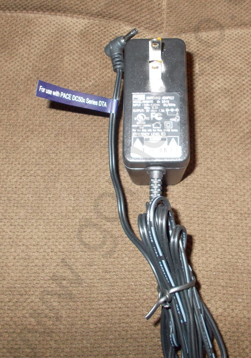ACBell Switching AC Adapter for PACE DC50x  Series DTA