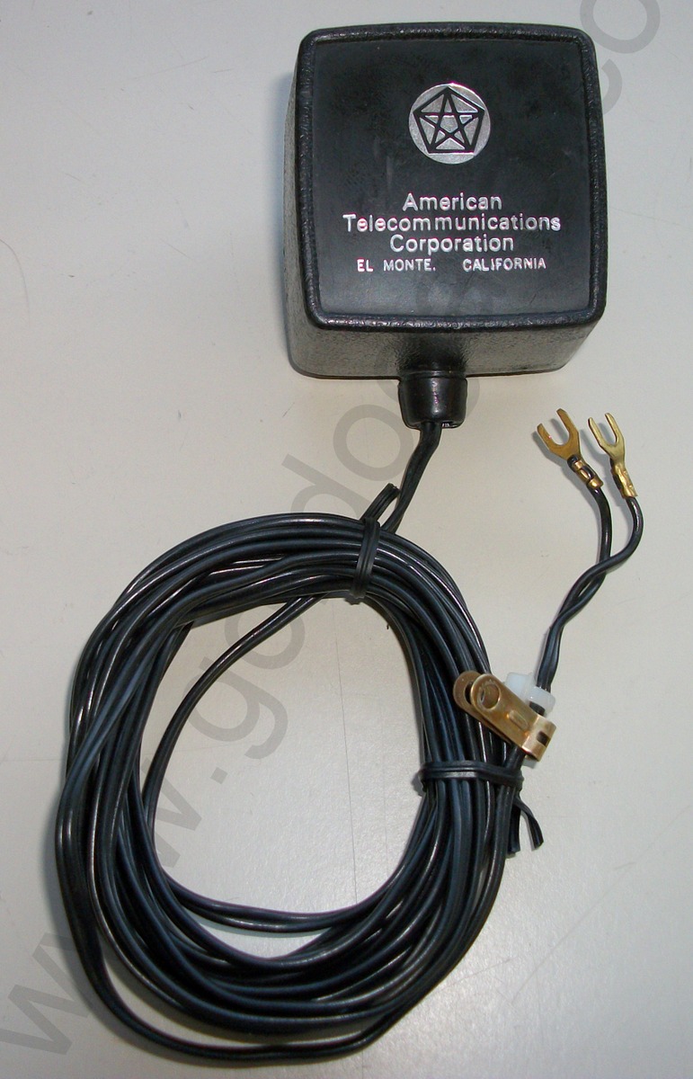 American Telecommunications 6.9V, 100MA AC Adapter Power Supply