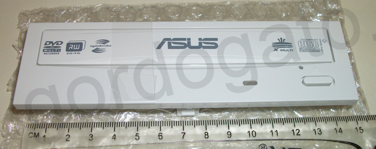 New White Faceplate for Asus DVD Burner DRW-20B1LT