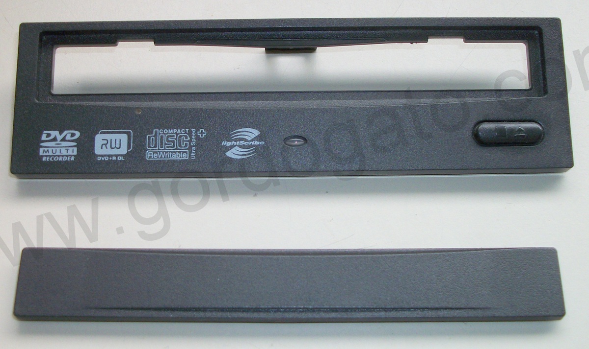 Black Faceplate & Door Cover for Asus DRW-1814BLT DVD Burner