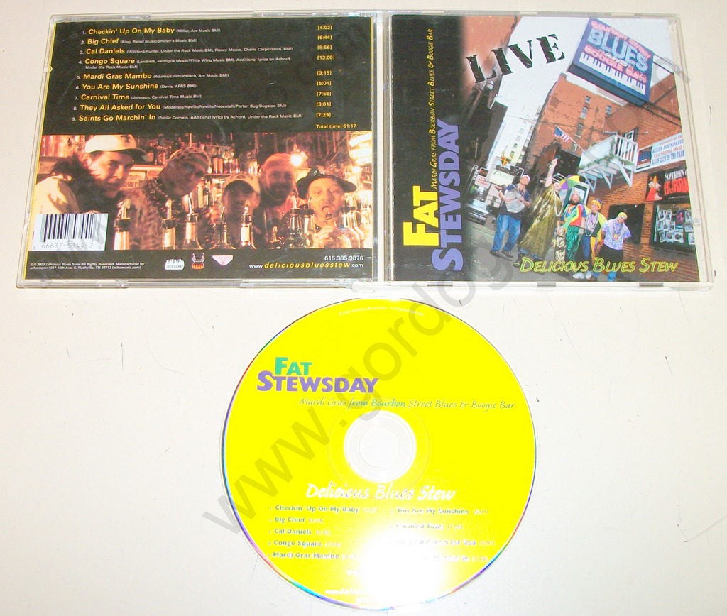 Fat Stewsday by Delicious Blues Stew (CD 2003)