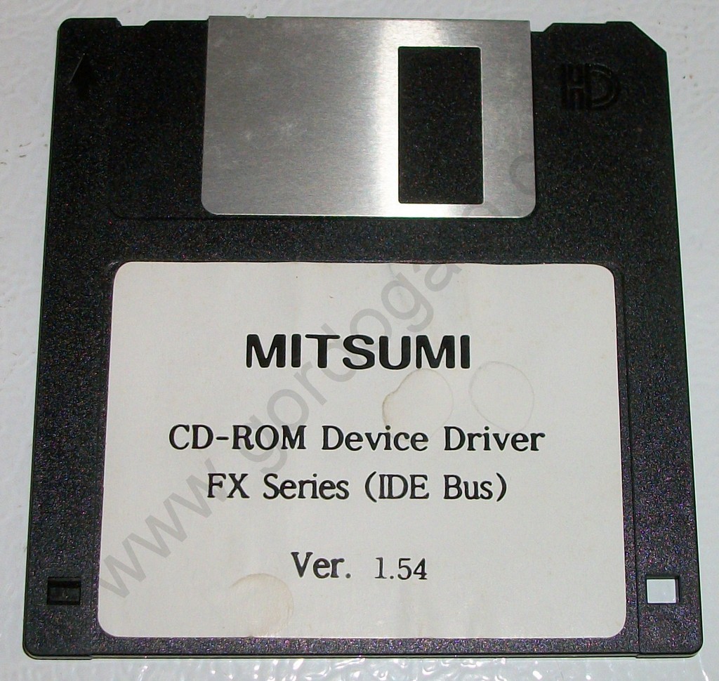 Mitsumi CD-ROM CDROM Device Driver FX Series (IDE Bus) Ver 1.54