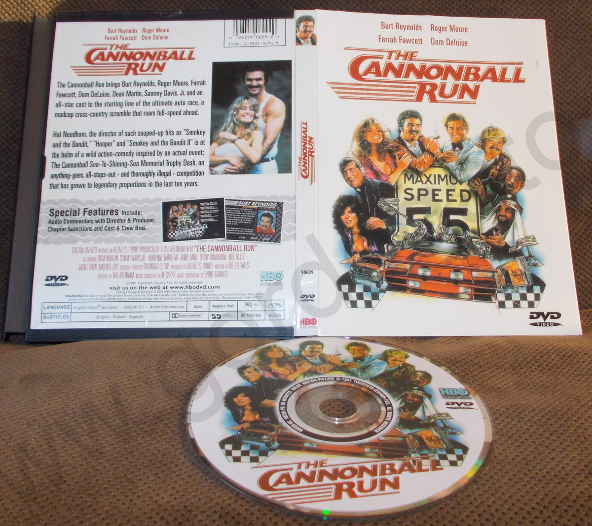 Cannonball Run (DVD, 2001)