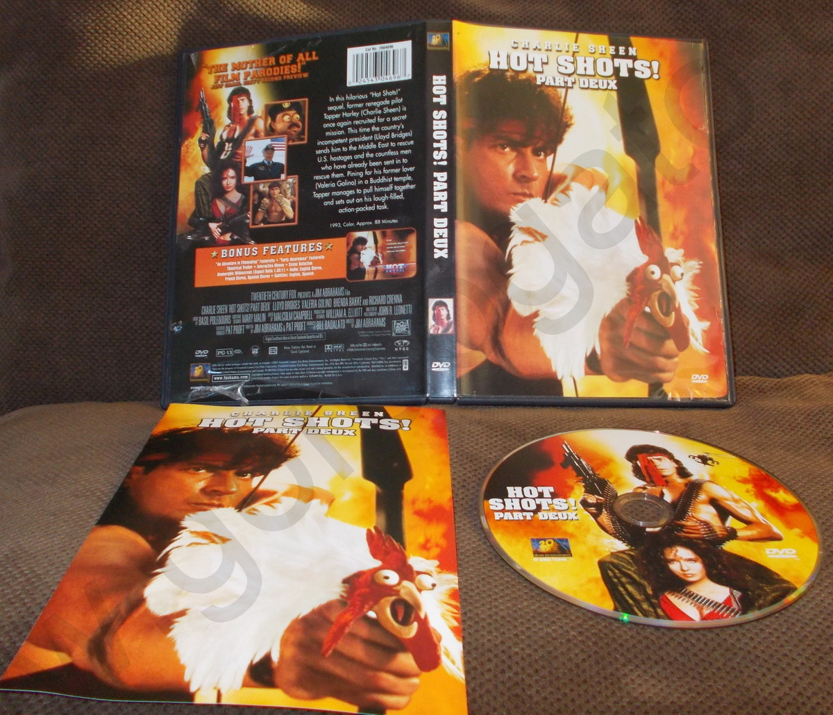 Hot Shots! Part Deux (DVD, 2006, Widescreen; Sensormatic)