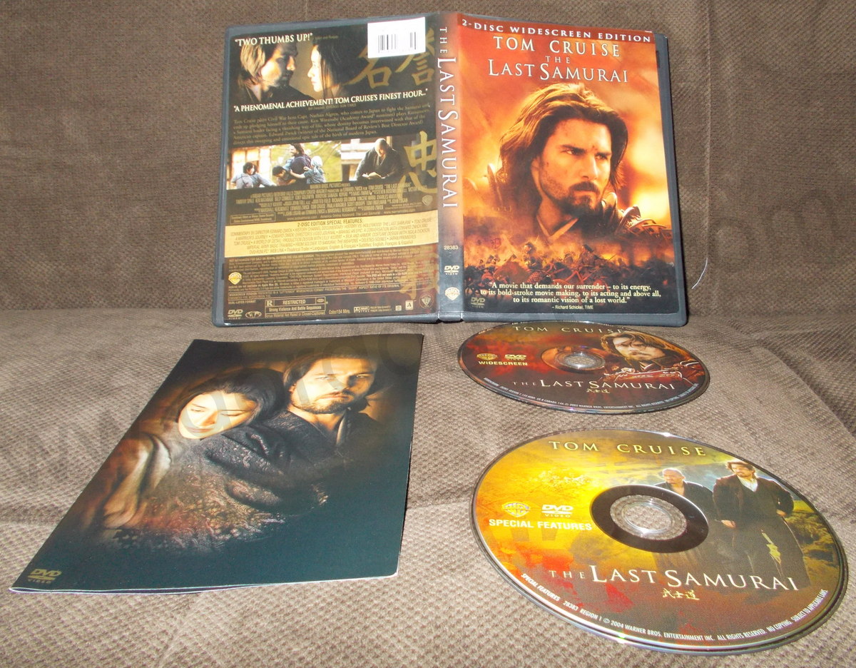 The Last Samurai (DVD, 2004, 2-Disc Set, Widescreen Edition)