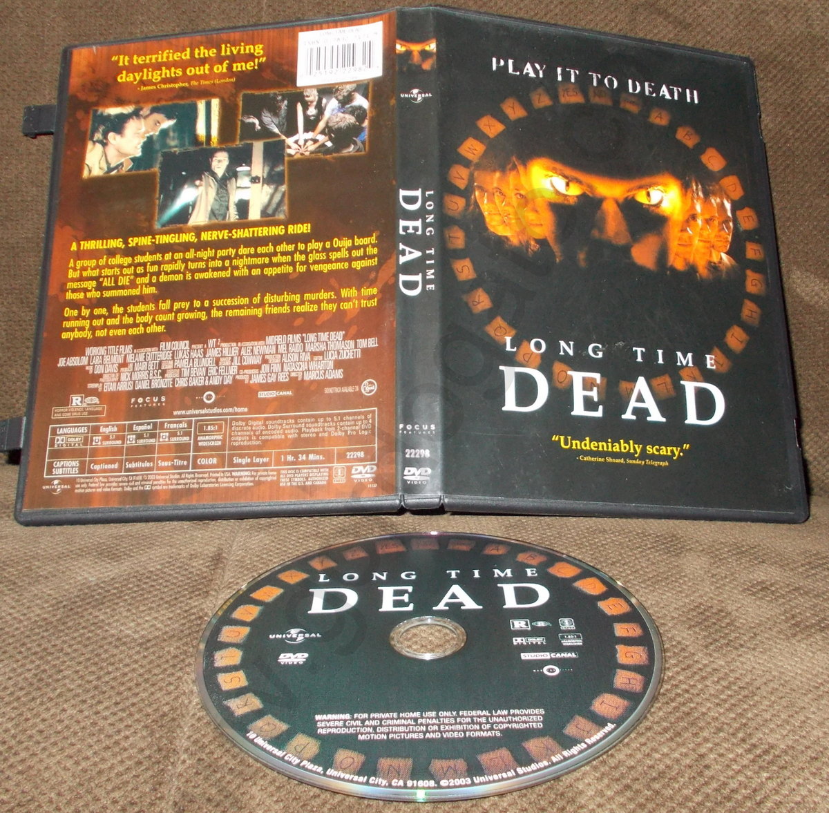 Long Time Dead (DVD, 2003)