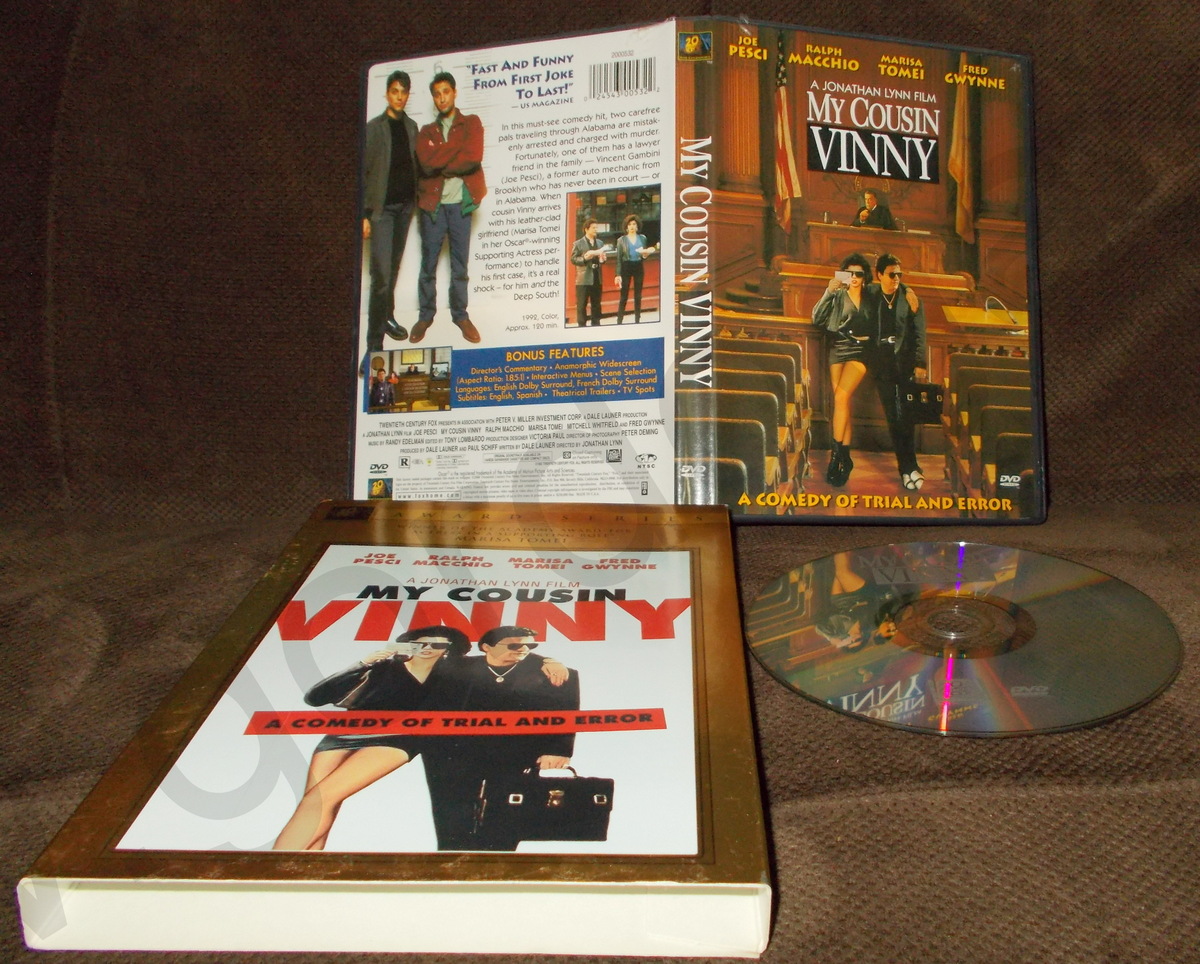 My Cousin Vinny (DVD, 2005) Joe Pesci, Tomei