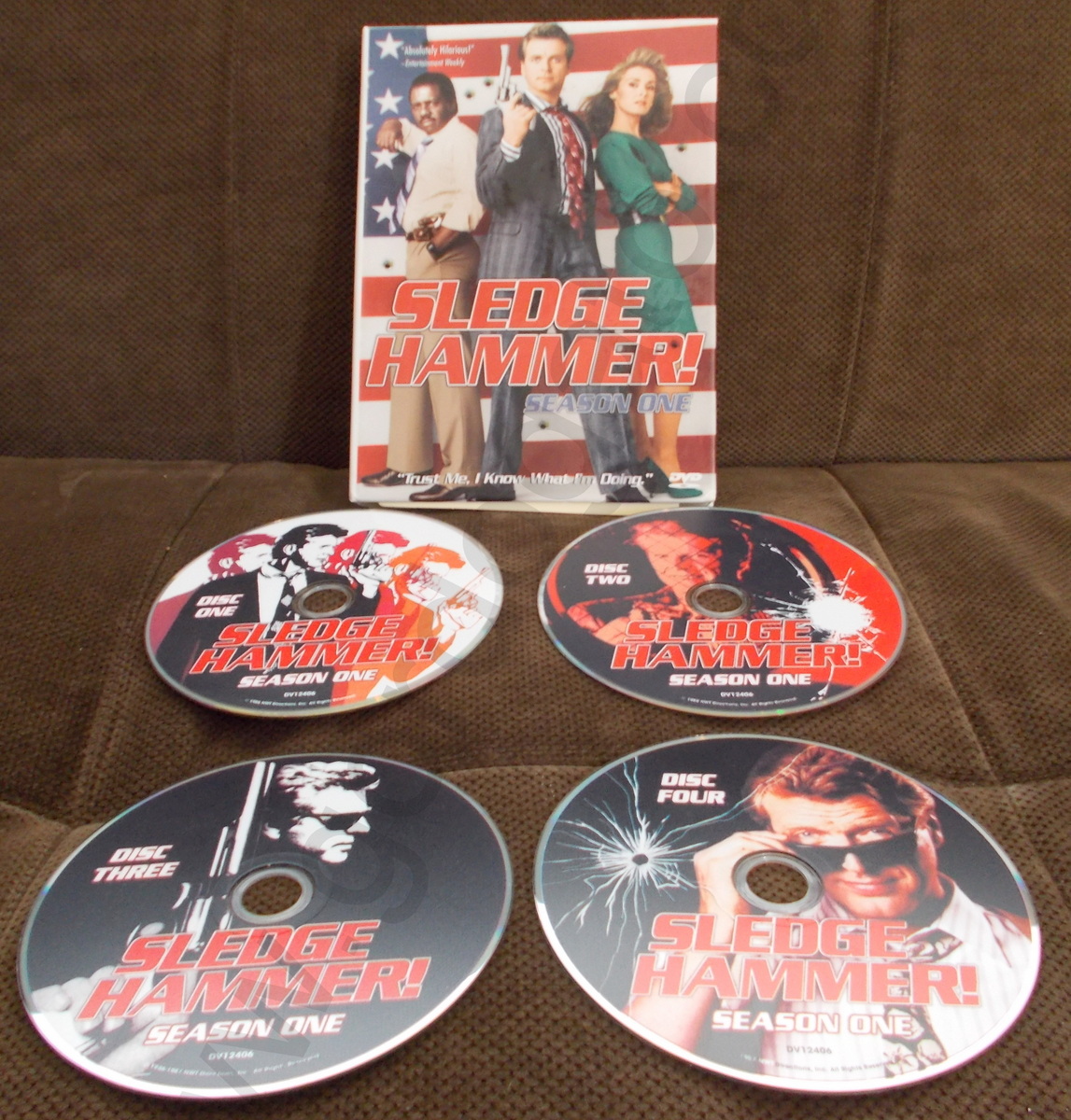 Sledge Hammer - Season 1 (DVD, 2004, 4-Disc Set, Four Disc Set)