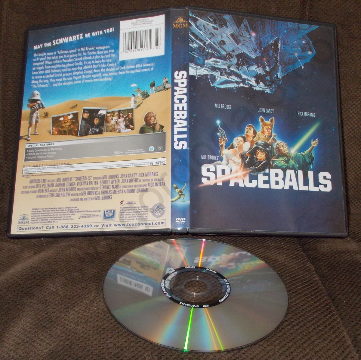 Spaceballs - Mel Brooks, Rick Moranis (DVD, 2009)