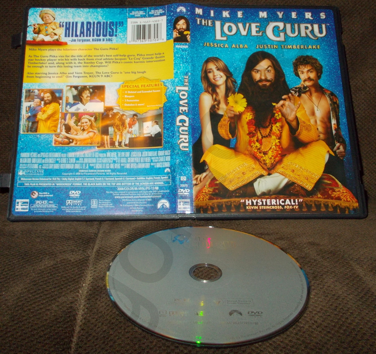 The Love Guru (DVD, 2008) Mike Myers