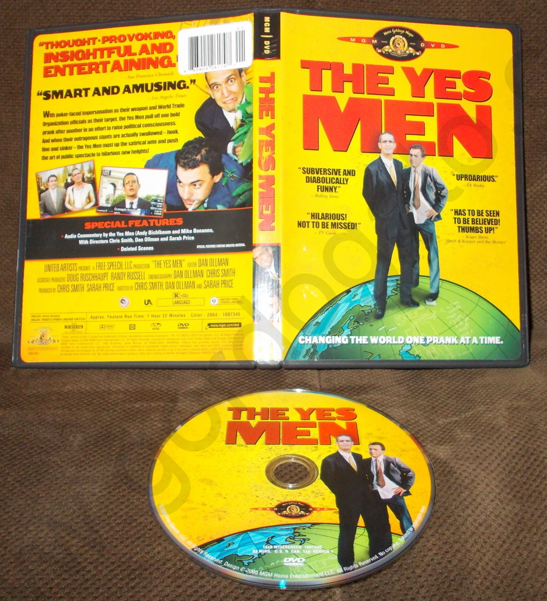 The Yes Men (DVD, 2005) - "Changing The World One Prank At A Tim