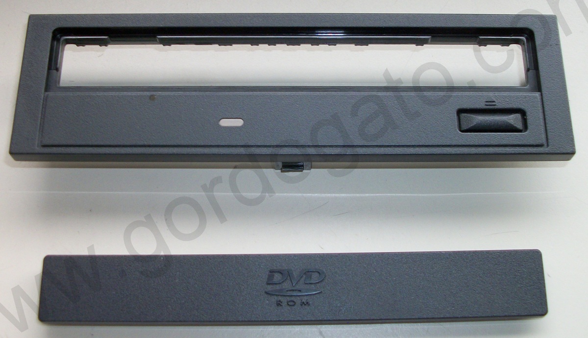 Black Faceplate & Door Cover for Sony DDU1615S DVD Drive