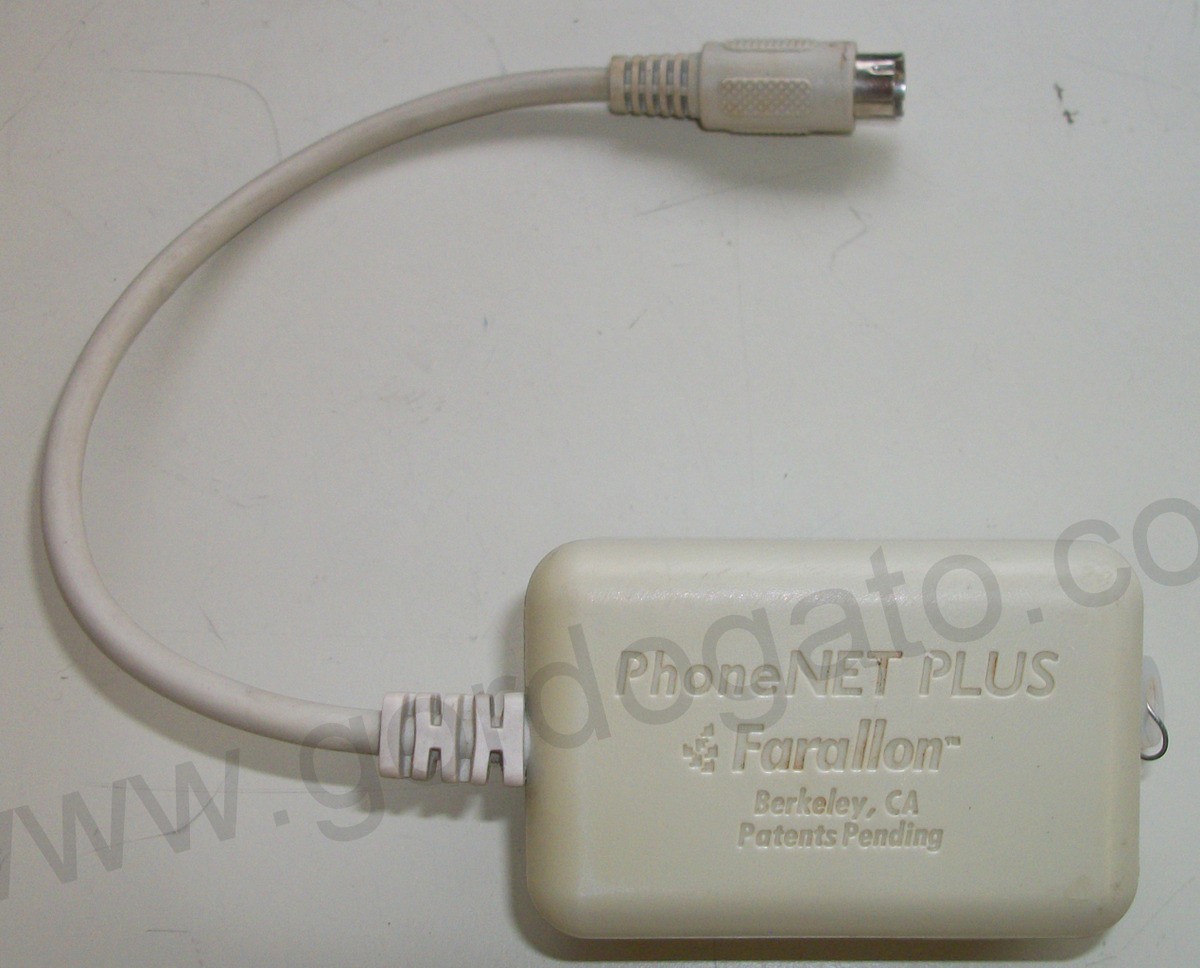 Farallon PhoneNET PLUS Apple Mac Macintosh Appletalk Serial Adap