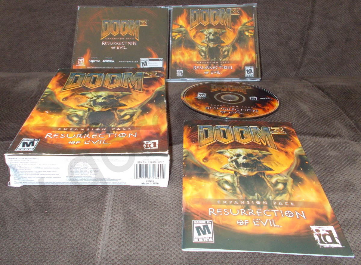 Doom3 Doom 3 Resurrection of Evil Expansion Pack