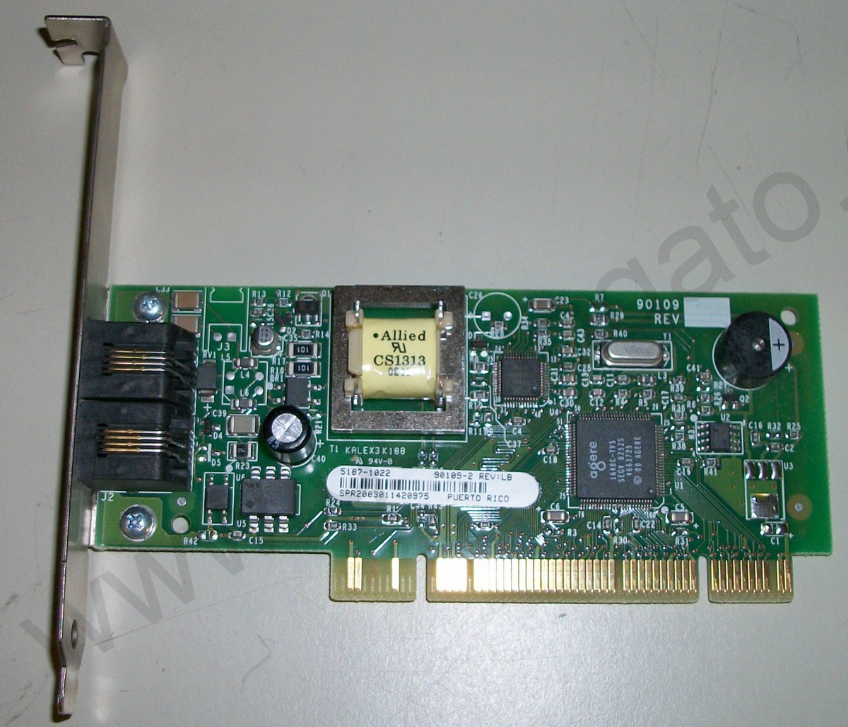 Agere Chipset 90109-2 Win Modem by SMART Modulator Tech
