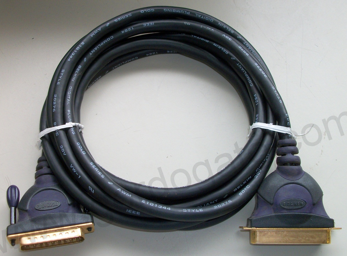 Belkin F2A04610GLD 10' Gold Plated Parallel Cable