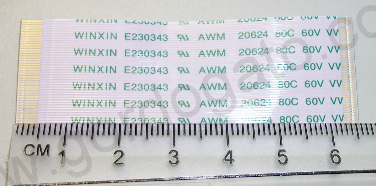 44 Conductor 6.5cm Winxin E230343 80C 60V Ribbon Cable
