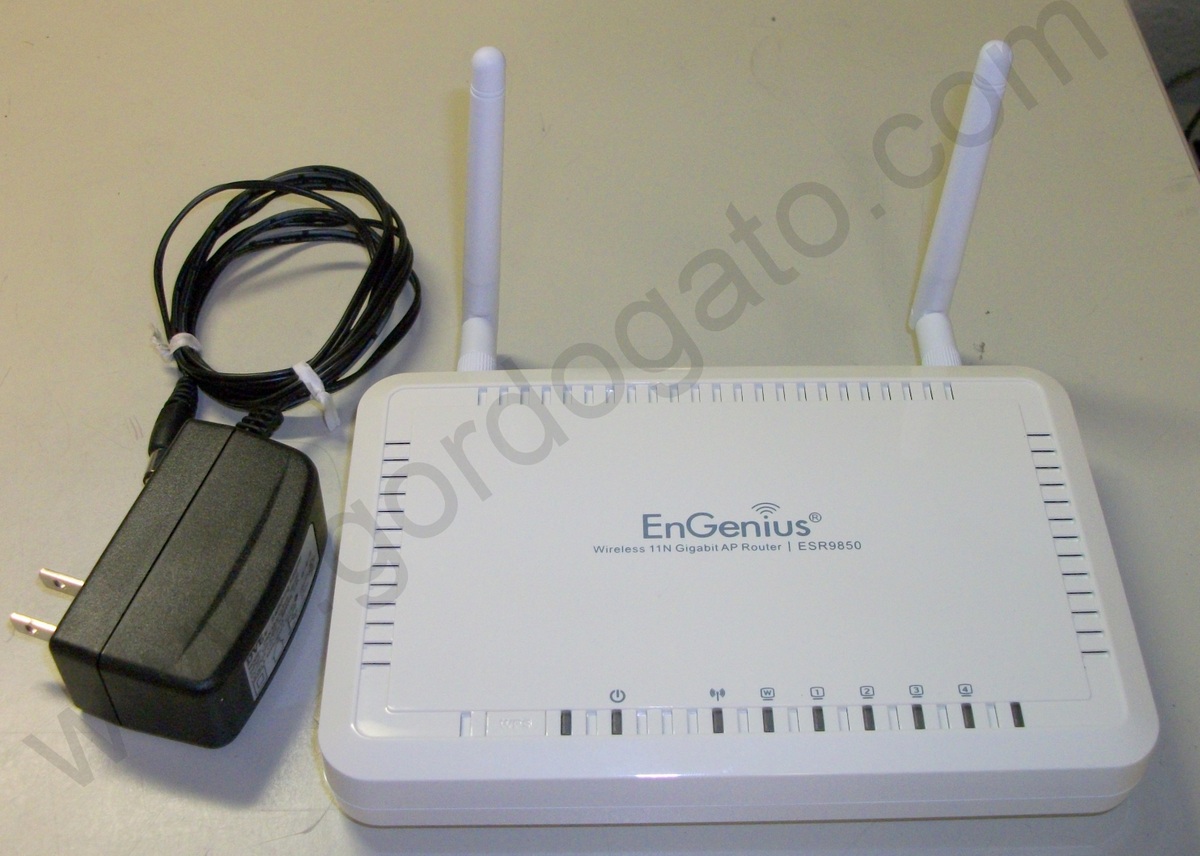 Engenius ESR9850 300MBPs Wireless Router w/ Gigabit Switch