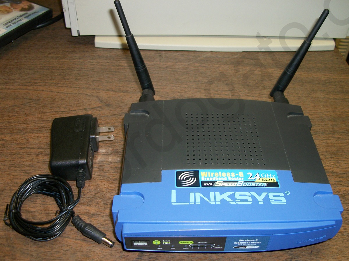 Linksys WRT54GS V6 2.4GHz Wireless Router w/ DD-WRT