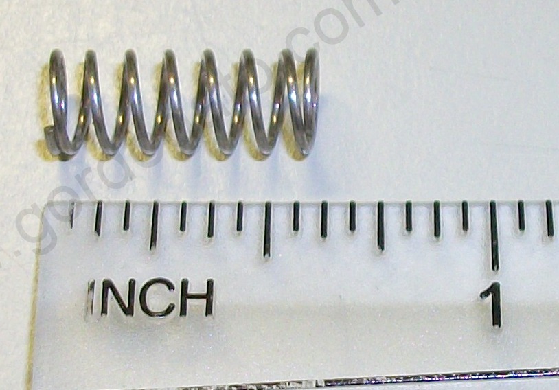 8 Coil, 0.5790 Inch Long, 0.0250 Inch Wire Diameter Compression