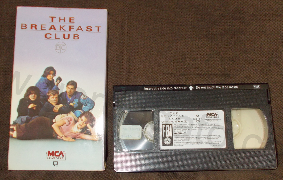 The Breakfast Club (VHS, 1986)
