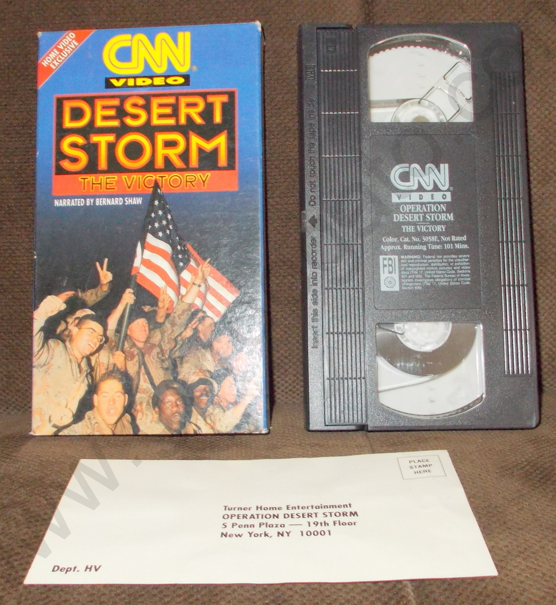 CNN Video - Desert Storm - The Victory (VHS, 1991)