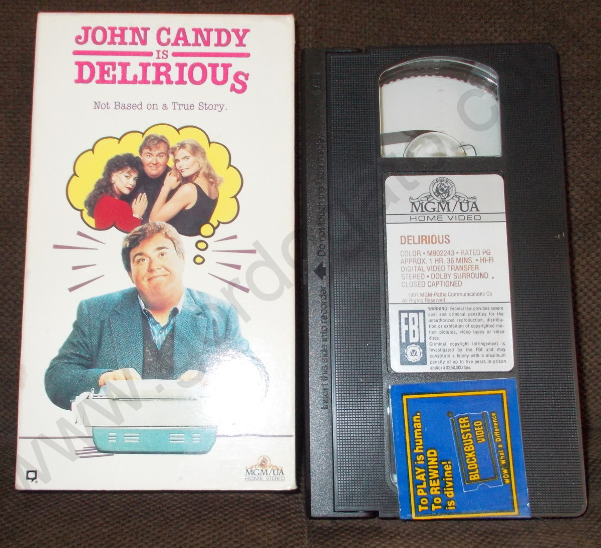 Delirious (VHS, 1991)