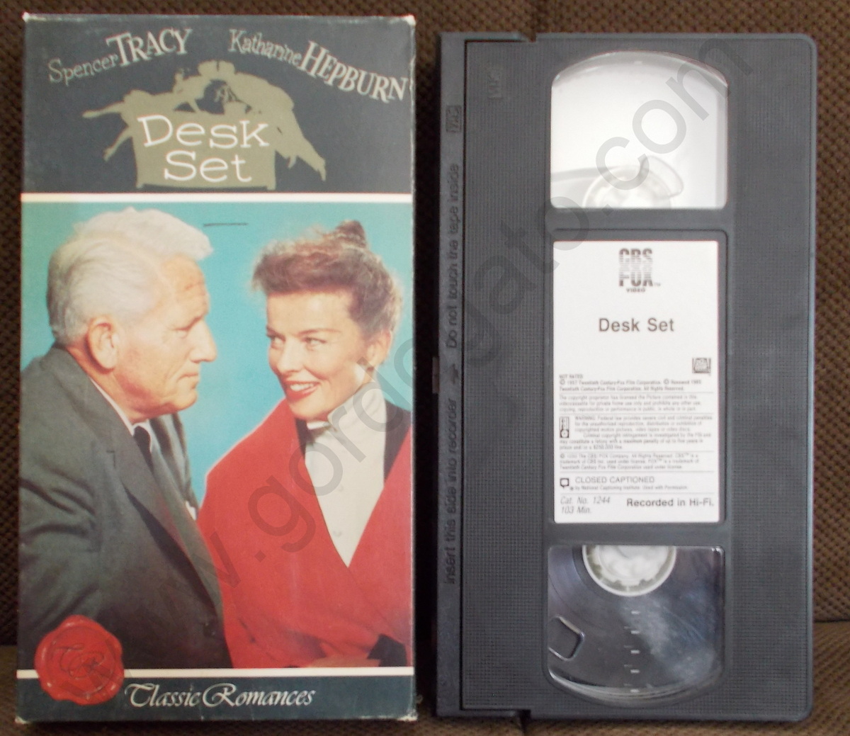 Desk Set (VHS, 1992)