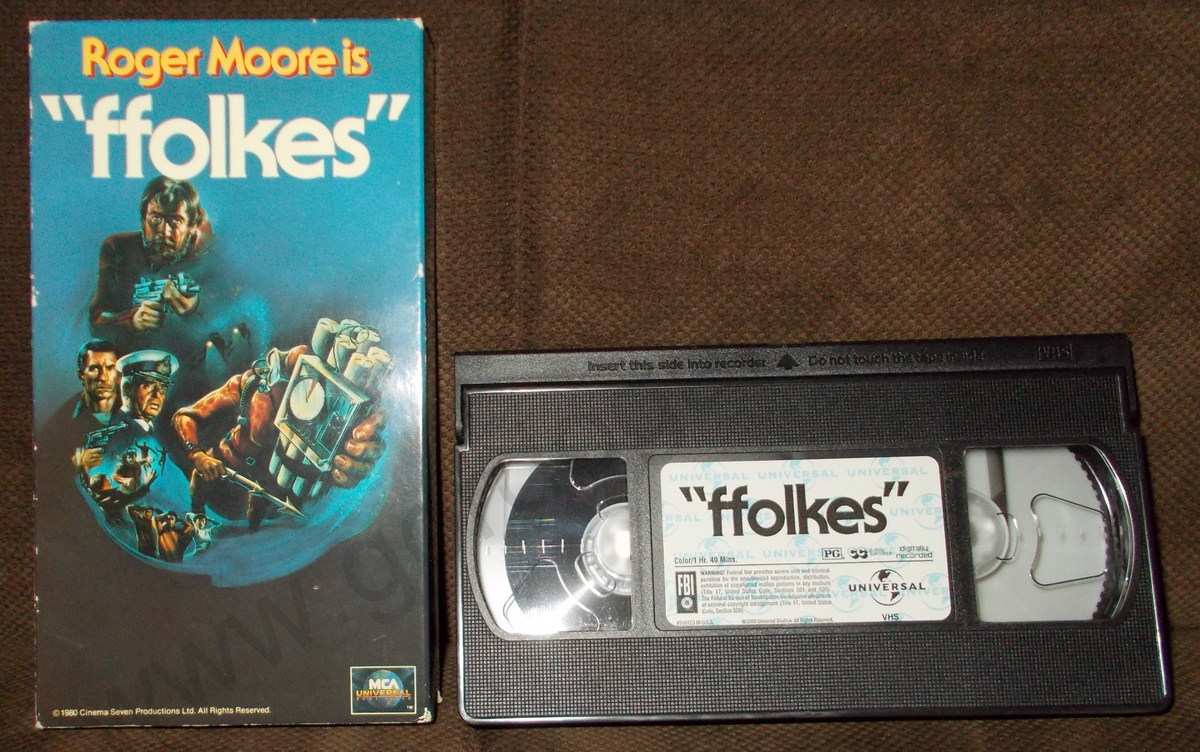 "ffolkes" (VHS, MCA, 1980)