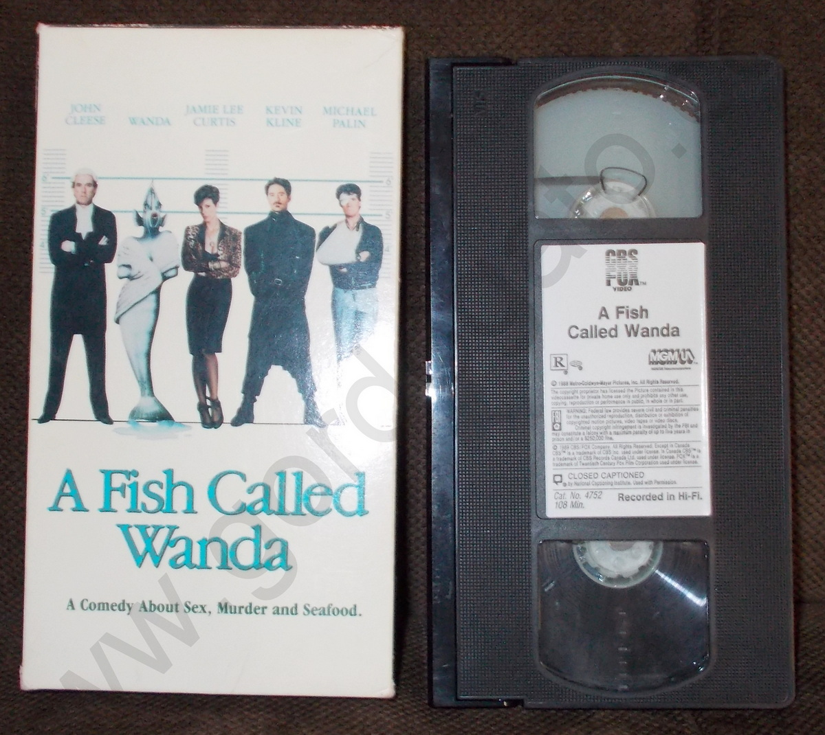 A Fish Called Wanda (VHS, 1989)
