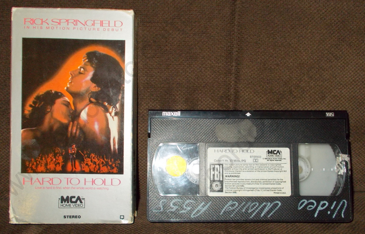 Hard To Hold (VHS, 1984)