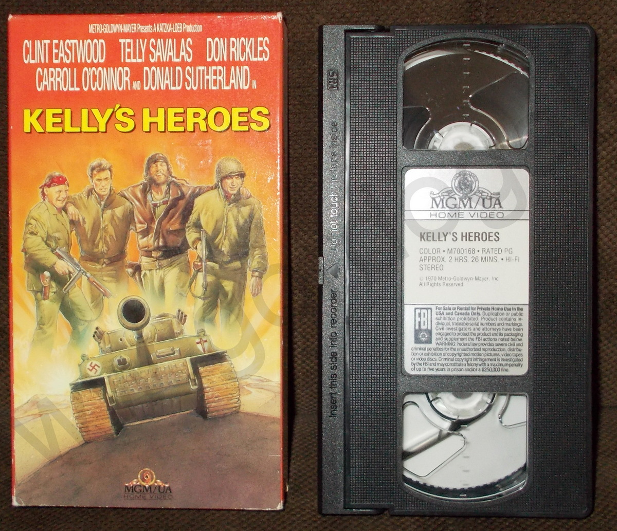 Kelly's Heroes (VHS, 1996)