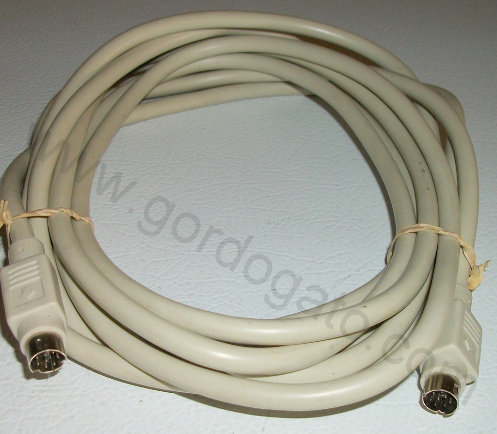 Apple Macintosh Mac Serial Cable 8-pin Din 12'