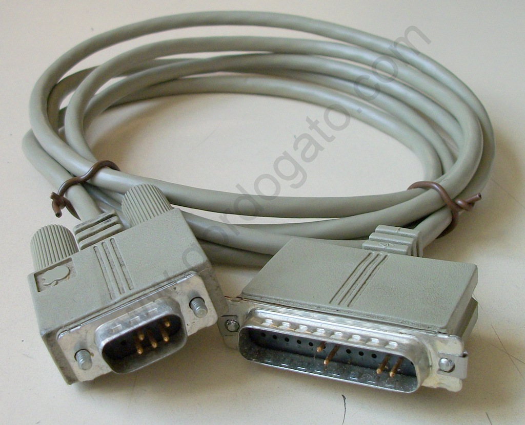 Apple Imagewriter Original Serial Cable 590-0169
