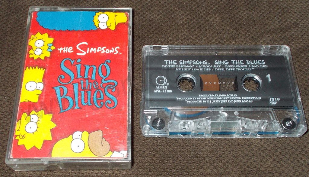 The Simpsons Sing The Blues (Cassette 1990)