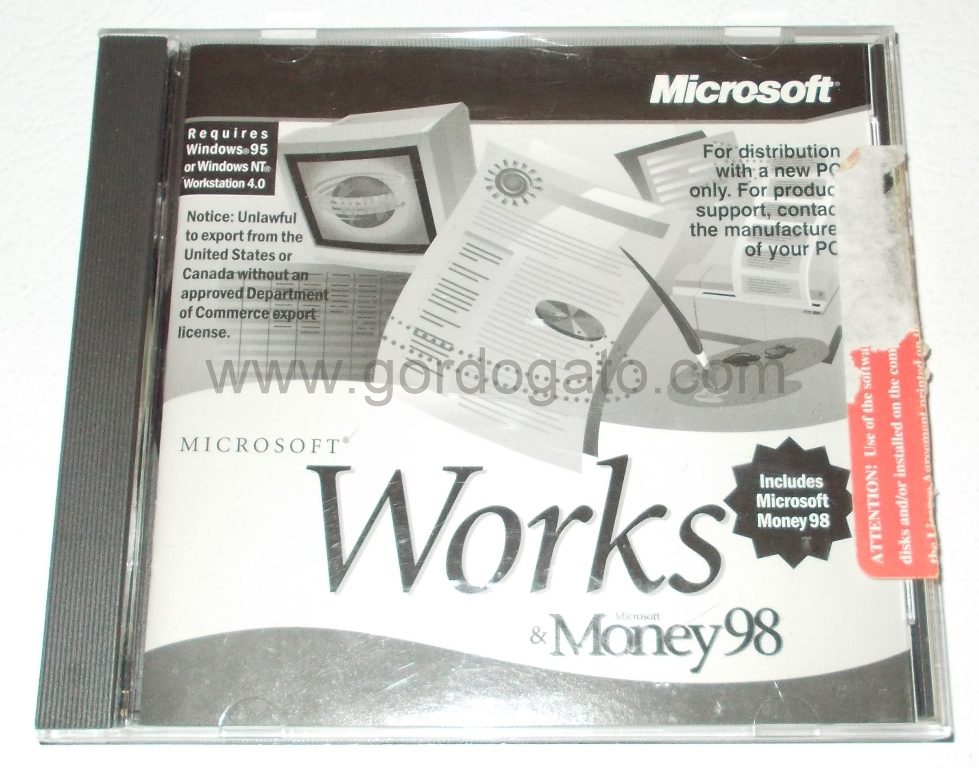 Microsoft Works 4.5 & Money 98