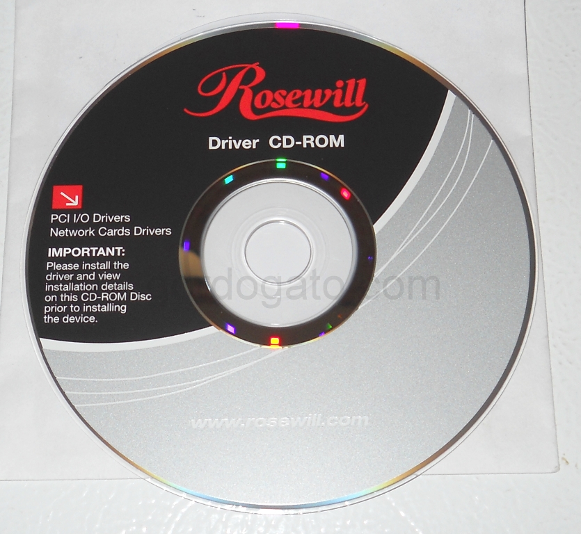 Rosewill ULTRA ATA/133 PCI RAID Card RC200 Driver CD