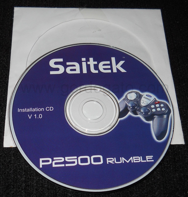 Saitek P2500 Rumble Installation Driver CD V 1.0