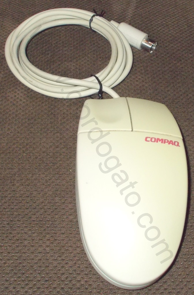 Compaq M-S34 2-Button PS/2 PS2 Ball Mouse