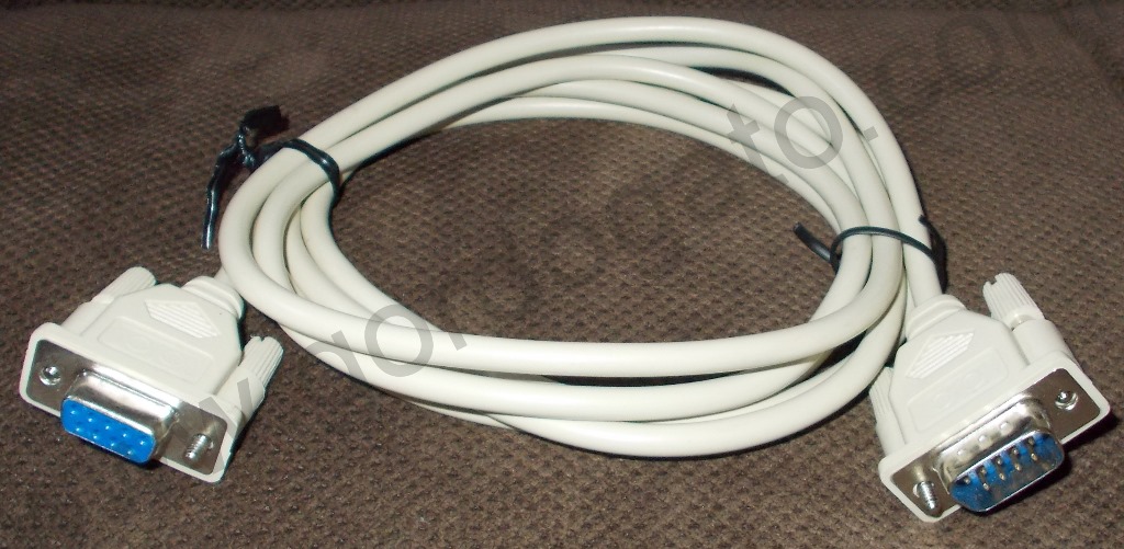 DB9 DB-9 Male to Female RS232 Serial Cable 6'