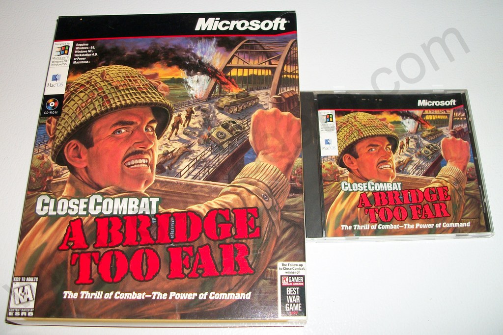 CloseCombat A Bridge Too Far Microsoft Game for Windows 95/NT