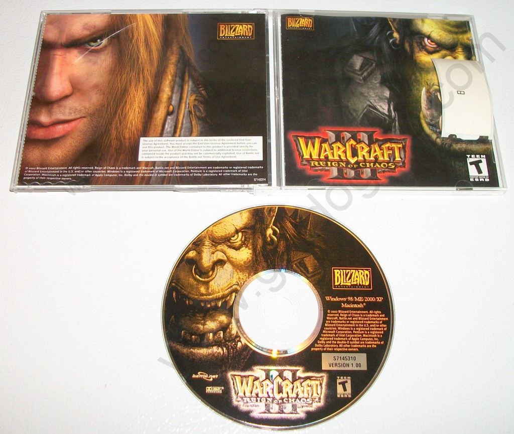 Warcraft III Reign of Chaos (PC Game 2002)