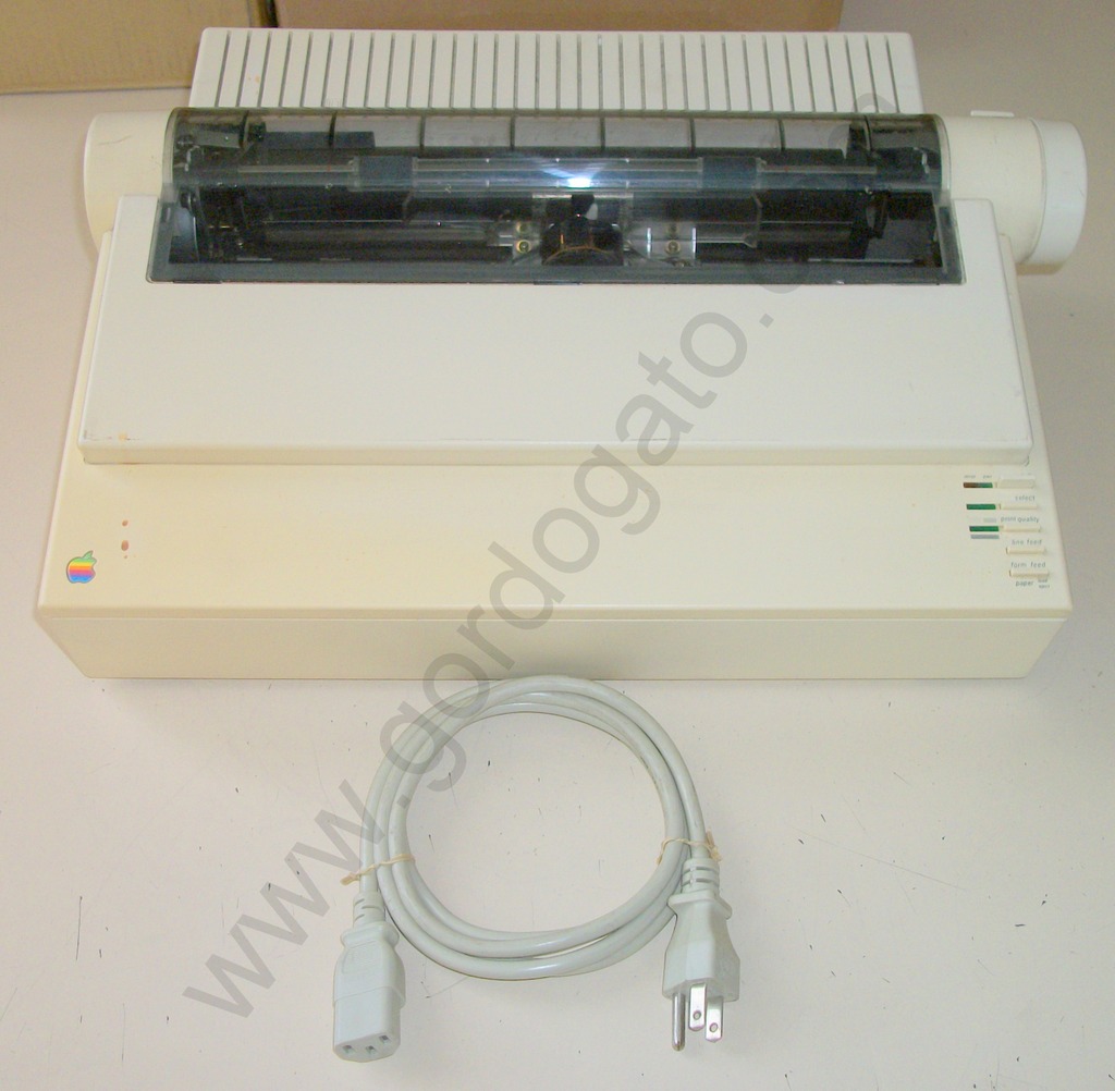 Apple ImageWriter II Dot Matrix Printer for Older Apple Computer