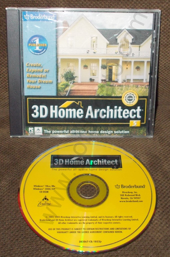 3D Home Architect 5 (CD - 2003)