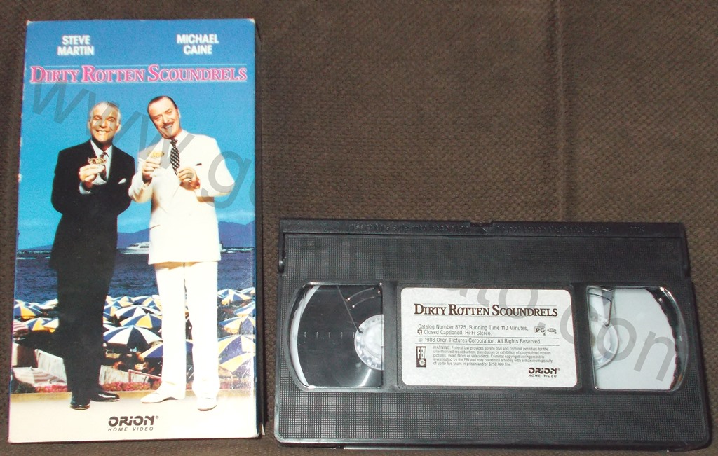 Dirty Rotten Scoundrels (Video, VHS Format)