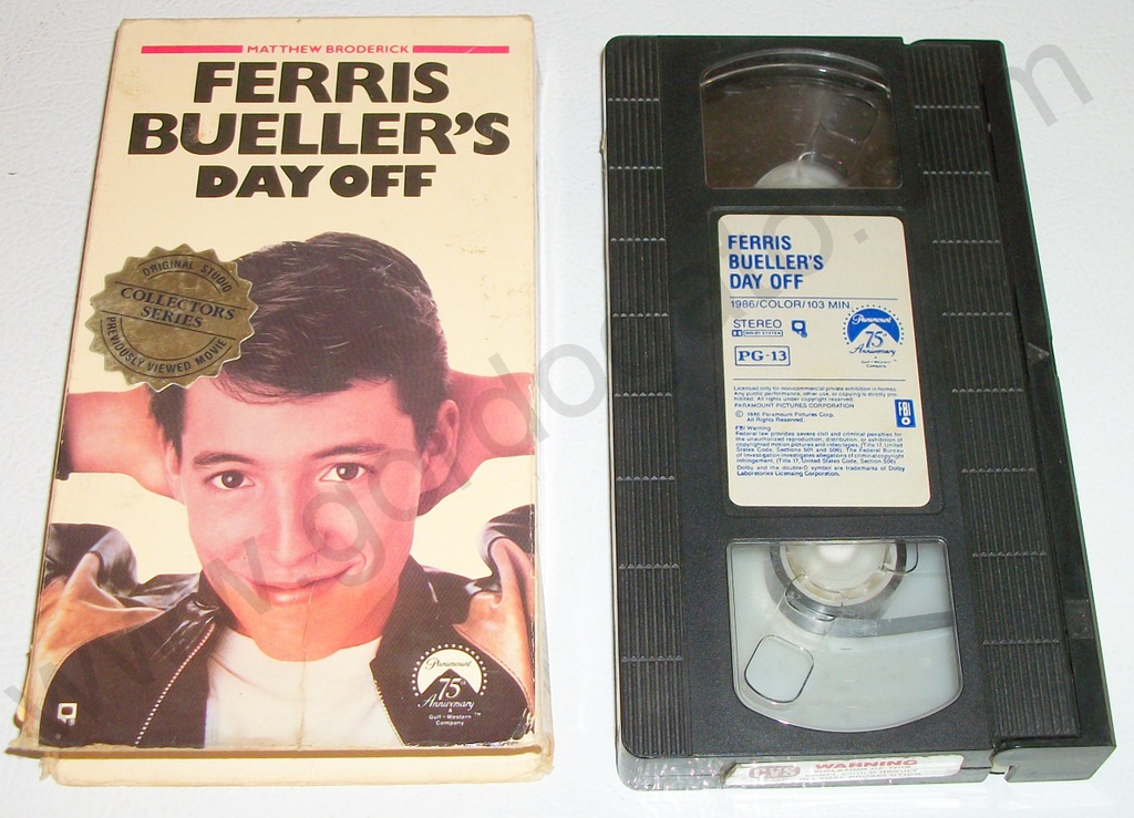 Ferris Bueller's Day Off (1987, Video, VHS Format)