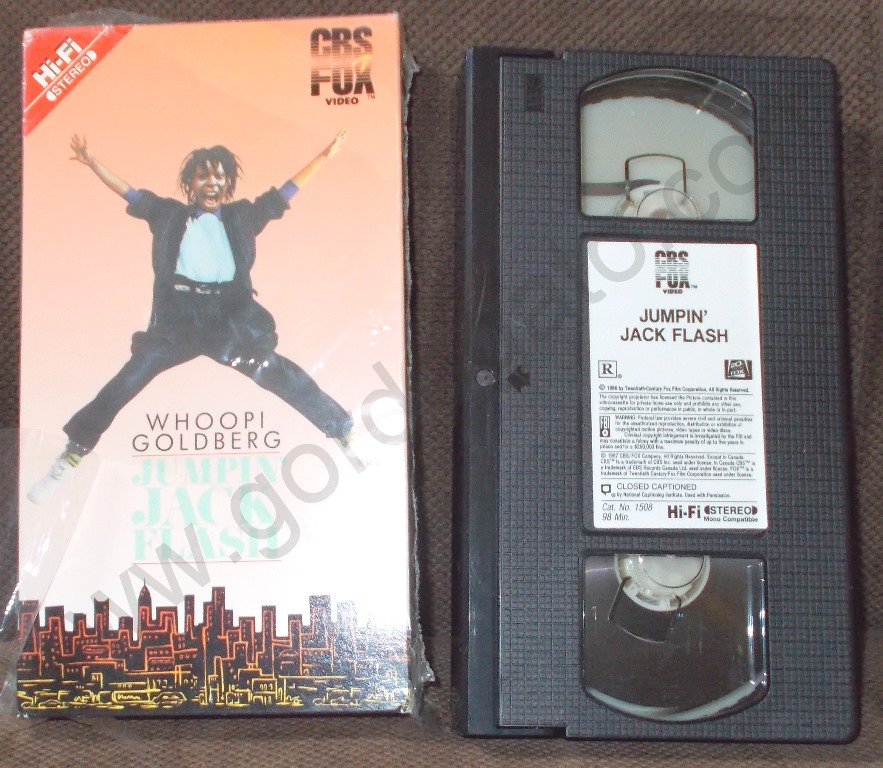 Jumpin' Jack Flash (VHS, 1987)