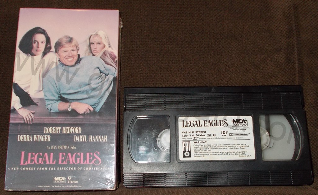 Legal Eagles (Redford, Winger, VHS 1987)